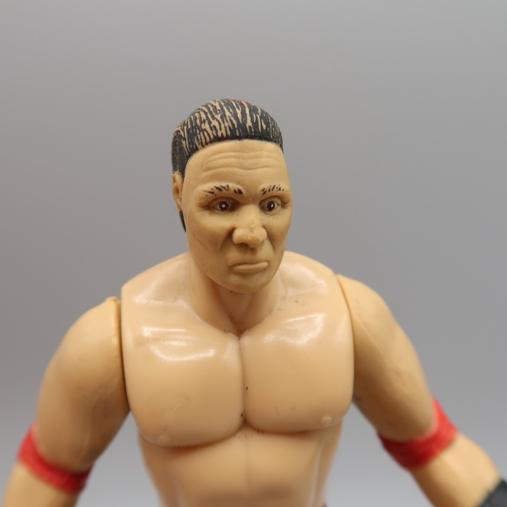 Vintage 1997 Ken Shamrock Bend Ems JusToys Series 7 WWF WWE WCW